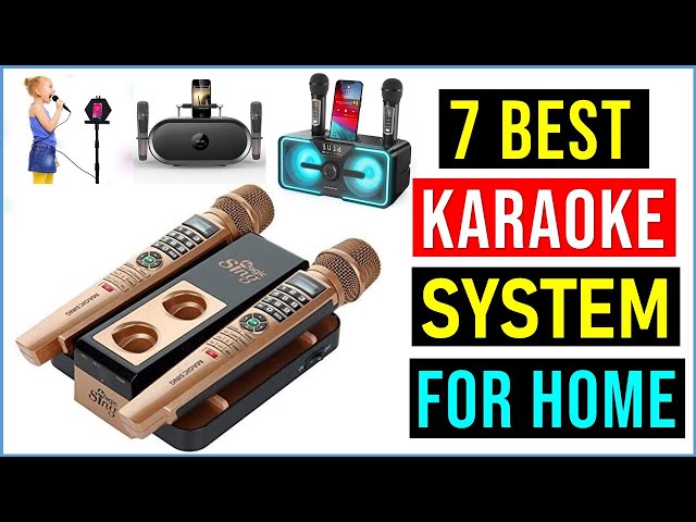 6 best karaoke machines for adults