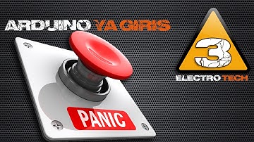 Arduino ya giriş #3 - Buton ile Kontrol (DIGITAL INPUT)(3 Uygulama)