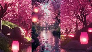 Cherry Blossom Dreams – Magical Wallpaper Pack - "Spirited Away – One Summer’s Day" (Joe Hisaishi) screenshot 4