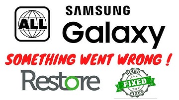 All Samsung FRP Bypass Android 11/12  Something Went Wrong Solution 2022