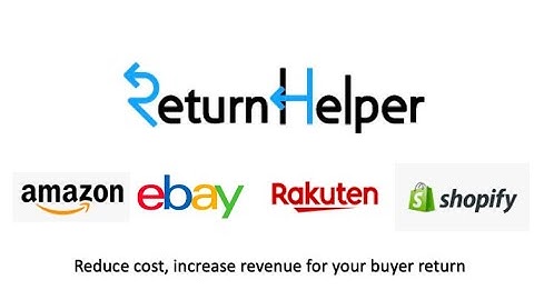 RETURN HELPER  - One Stop return management solution