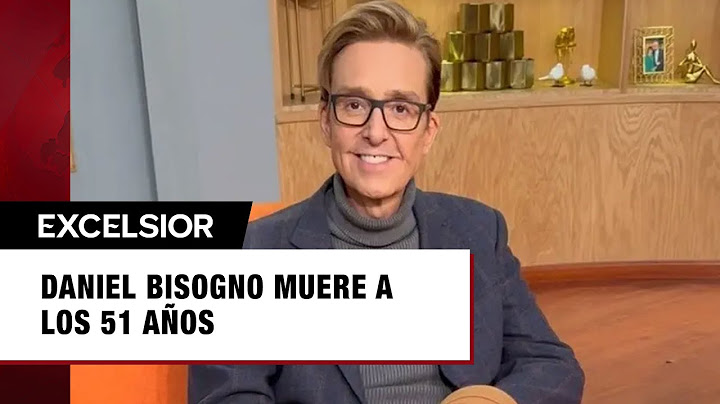 LO ÚLTIMO: Muere Daniel Bisogno, conductor de 'Ventaneando'