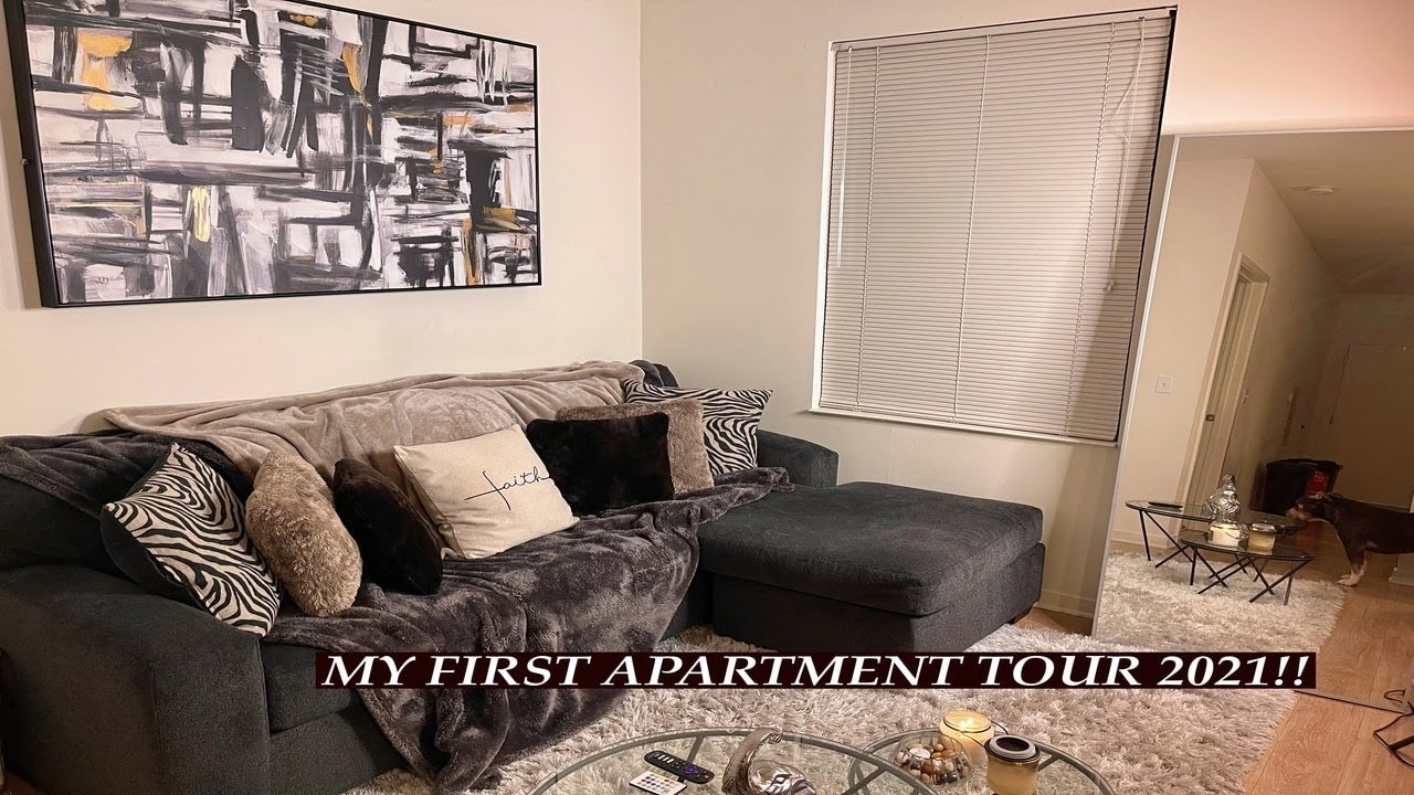 MY FIRST APARTMENT TOUR 2021!! YouTube