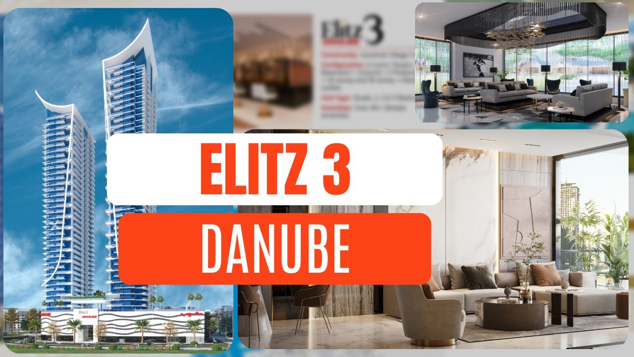 Elitz 3 By Danube JVC Dubai | 1% Per Month Post Handover |