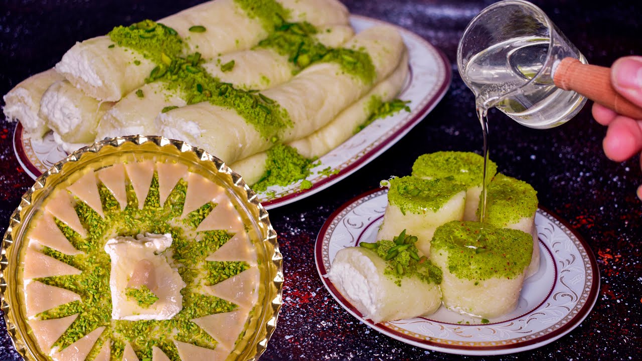 حلاوة الجبن بشكل راقي للمناسبات طبق ملوكي وكل أسرار نجاح العجينة من الألف للياء لايفوتكم شوفوا 🎥😍