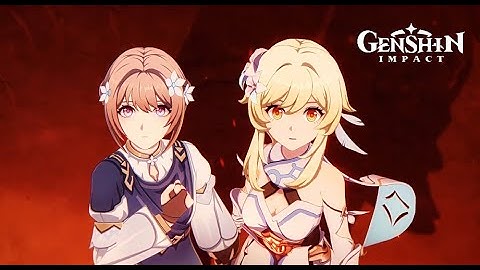 Cutscene Animation: "Overlapping Cataclysms" | Genshin Impact #GenshinImpact #Aether #Lumine