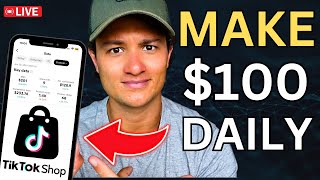 How I EASILY Make $100 Per Day With TikTok Shop Affiliate (live-streaming)