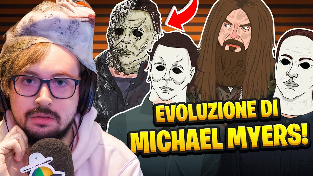 REAGISCO ALL'EVOLUZIONE DI MICHAEL MYERS! (Horror Animation Reaction)