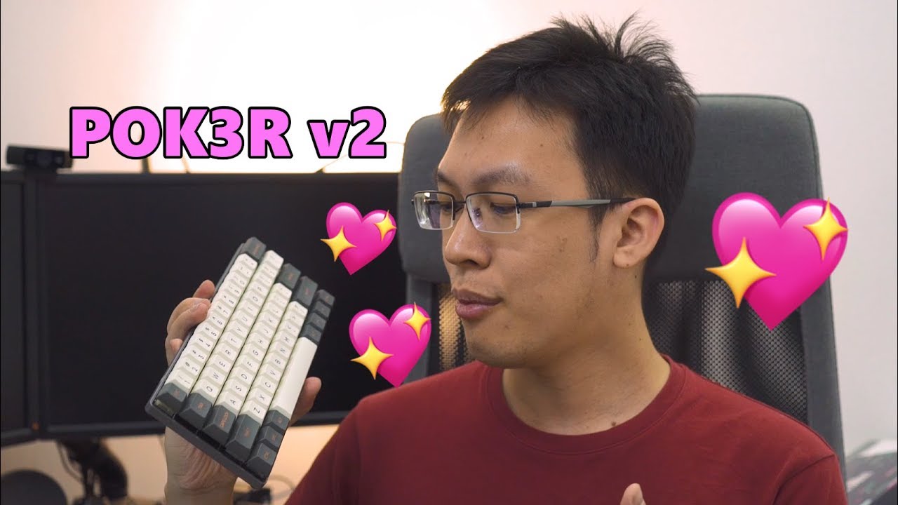 Ultraportable 60 Low Profile Keyboard Pok3r V2 Review Youtube