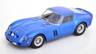 新品 KKDC180732 KK scale 1/18 フェラーリ 250 GTO 1962 bluemetallic