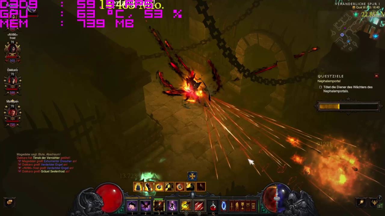Diablo 3 MAX Settings FPS - Gtx 760