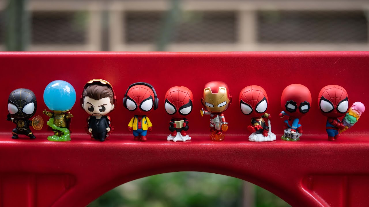 Unboxing ‪@HotToysOfficial‬ Cosbi Spider-Man: No Way Home