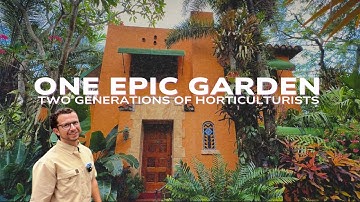 Vader-zoon tuinbouwersduo bouwt waanzinnigste privétuin