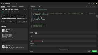 Day 29. LeetCode 2648. Generate Fibonacci Sequence. Daily JS challenge