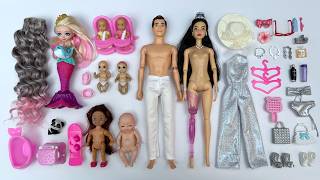 Download Lagu 12 Minutes Satisfying with Unboxing Barbie Family Playset, Doll Dressup Set Toys ASMR | Review Toys MP3
