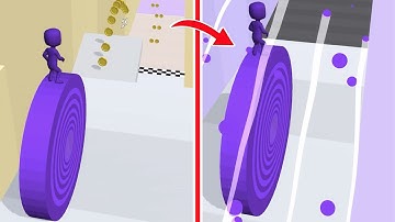 Layers Roll Game All Levels Walkthrough Gameplay Android,iOS Stick Race Update New Level YTD65F