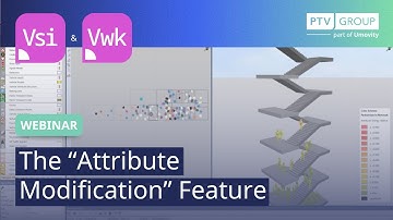 The "Attribute Modifications" Feature | PTV Vissim & Viswalk | Webinar
