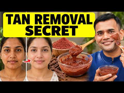 Sun Tan Removal at Home | Remove Sun Tan Naturally with This DIY Face Pack