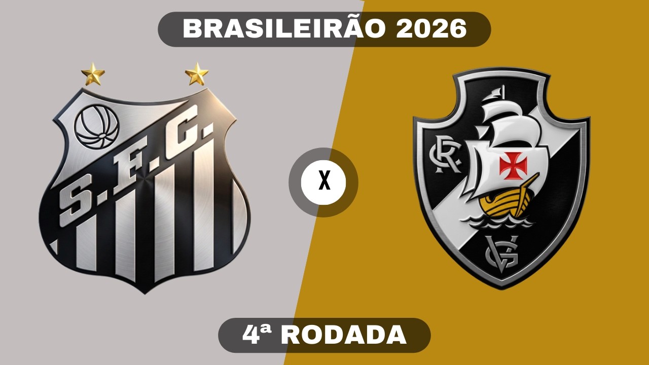 SANTOS x VASCO | Brasileirão 2026 | 4ª Rodada | Simulação PES 21 (Gogosz Patch)