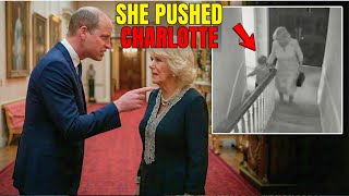 Download Lagu Prince William CONFRONTS Camilla — After Hidden Camera Shows Her PUSHING Charlotte Down Stairs MP3