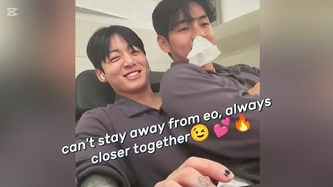 No space taekook can