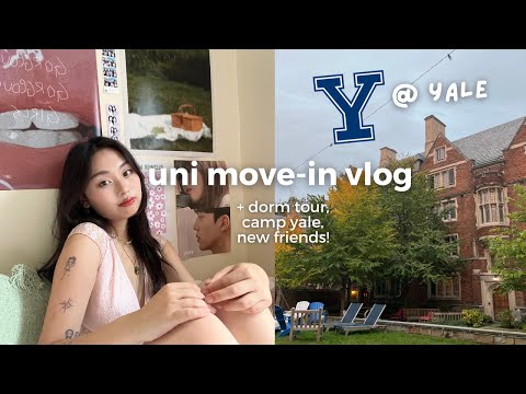 move into college w/ me @ yale university | millie liao