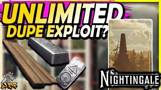 NIGHTINGALE Exploit? Get Unlimited Ingots And Lumber!