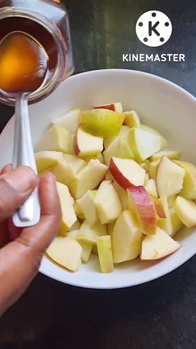 apple salad recipe (instant energy giving recipe)