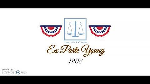 Ex Parte Young (1908)