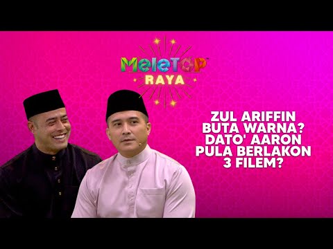 EKSKLUSIF! Rupanya Zul Ariffin Buta Warna? Dato' Aaron Nak 'Fight' Dalam Sheriff | MeleTOP | Nabil