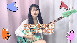 Video thumbnail of "BTS - Permission to Dance Bass Cover with SLAPP"