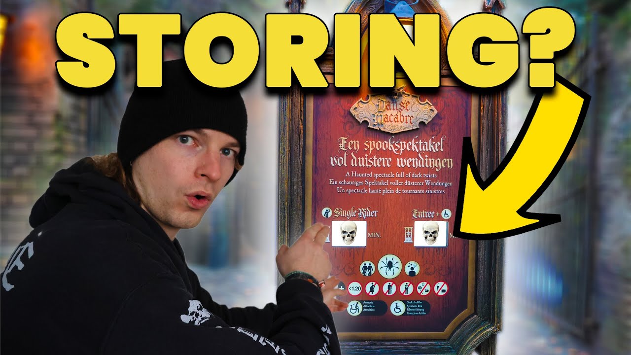 Hoeveel STORING heeft DANSE MACABRE? (Efteling)