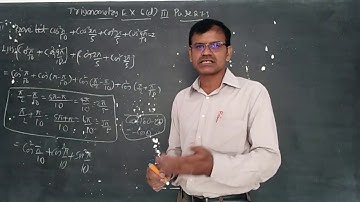Day-41 Jr IIT-JEE Maths 1A Trigonometry Ex 6D III sums VID20201005113810