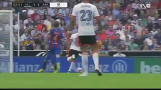 Valencia 2 x 3 barcelona 22/10/2016 ...