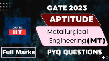 GATE MT 2023: Aptitude Question | #gate2024 #gate #iit #aptitude #maths #exam #college #mathematics