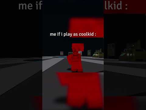 Me If I Play As Coolkid In Forsaken Roblox Robloxanimation Robloxforsaken Coolkid