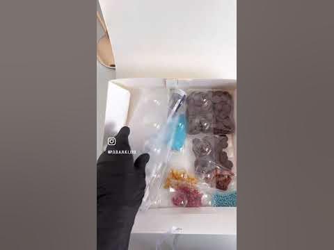 Набор для самостоятельного изготовления шоколадных конфет в домашних ...