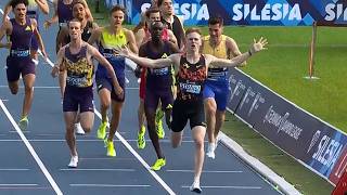 Ethan Strand wins Men's 1500m to defeat Jakob Ingebrigtsen at Silesia Wanda Diamond League 2026
