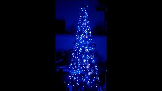 How to Build a Twinkly RGB Christmas Tree using a Trellis, Christmas Light Display,