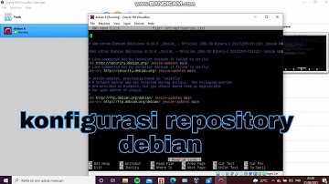 #konfigurasi #repository #debian #virtualbox KONFIGURASI REPOSITORY DEBIAN DI VIRTUAL BOX