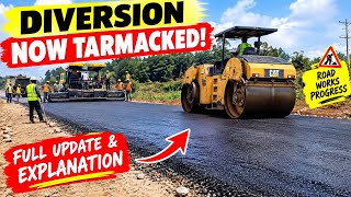 RIRONI MAU-SUMMIT TARMACING START FOR THE DIVERSION 