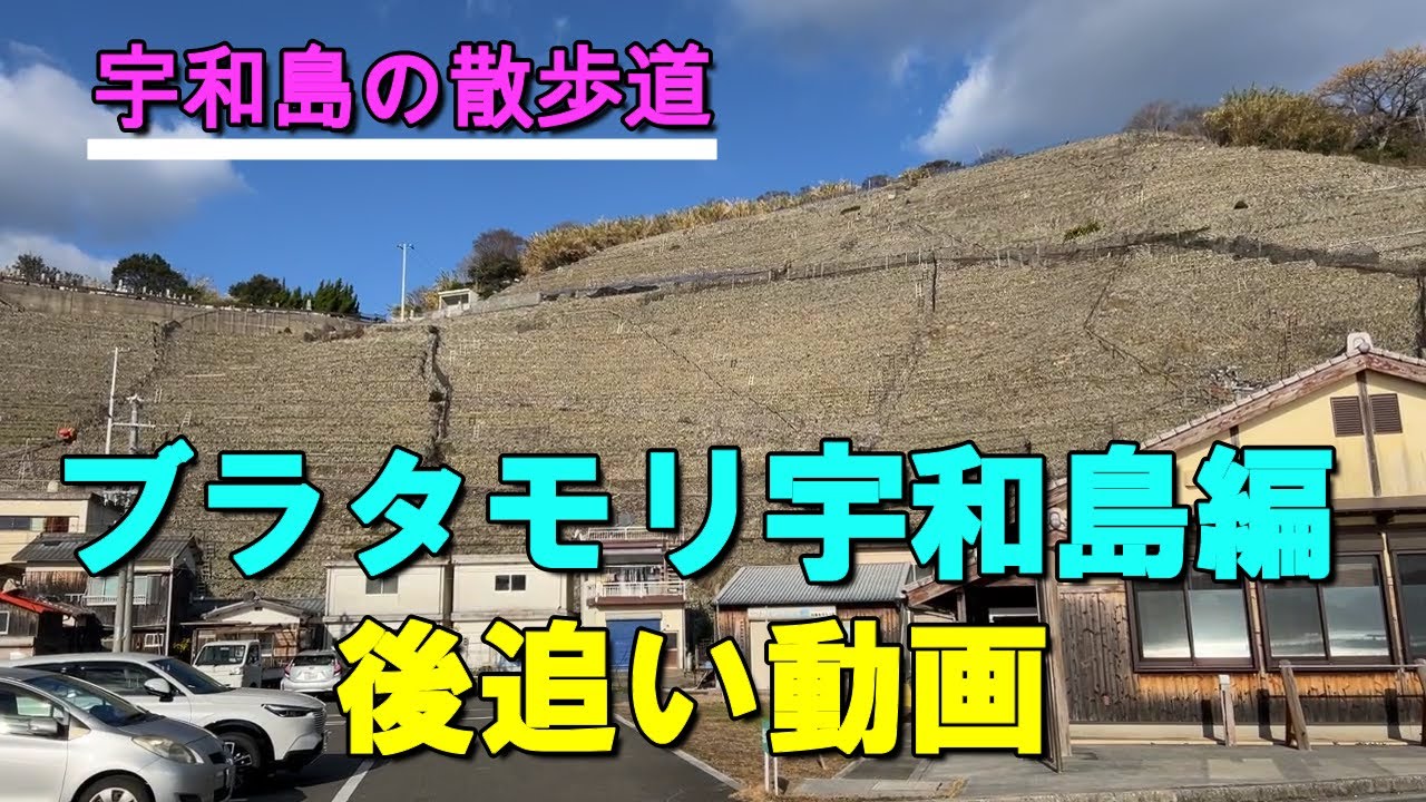 ブラタモリ宇和島編　後追い動画　【宇和島の散歩道】