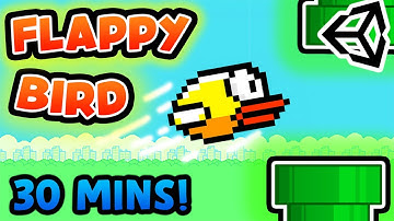 I Made FLAPPY BIRD in 30 MINS!
