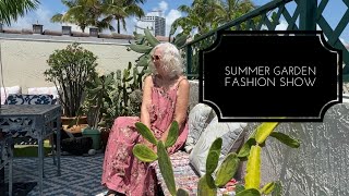 My Summer Garden Fashion Show | Amazon Summer MaxiDresses | Sandra Hart