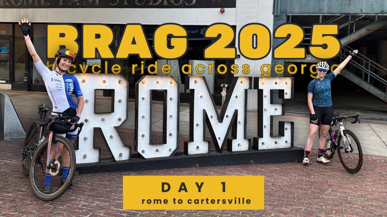 BRAG 2025 • Day 1 • Rome to Cartersville