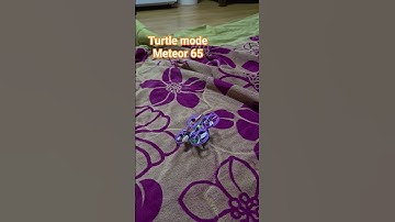meteor65 drone  turtle mode #drone #shorts #1inch #fpv #test