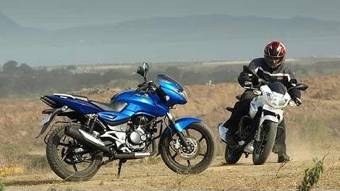 Apache RTR 180 VS Pulsar 180 race in highway