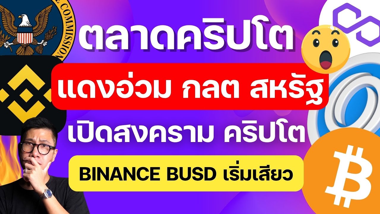 ⁣(ข่าวคริปโตล่าสุด) ชาวคริปโตผวา หลัง กลต สหรัฐ เดินหน้าใส่ BUSD Binance / ข่าวดี ROSE BABYDOGE