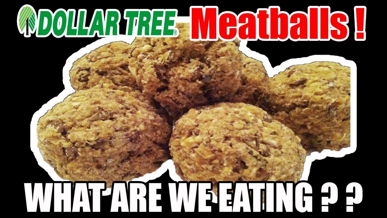 Dollar Tree 1.00 Meatballs SKETCHY FOOD! WHAT ARE WE EATING