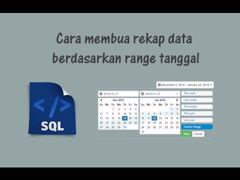 Membuat Rekap Laporan Dengan Php  